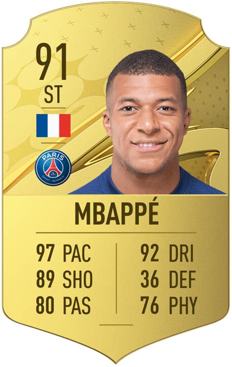 This Belgian central midfielder has an overall rating of 91. . Mbappe fifa rating